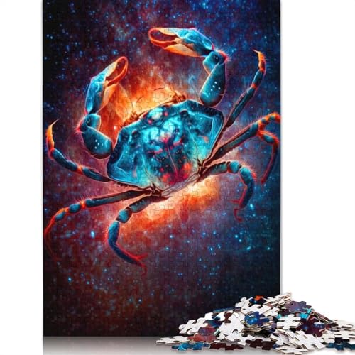 Krabben-Puzzle, herausfordernd und knifflig, Puzzle für Männer, Geschenke für Erwachsene und Teenager, 1000 Teile (75 x 50 cm) von ECXASD
