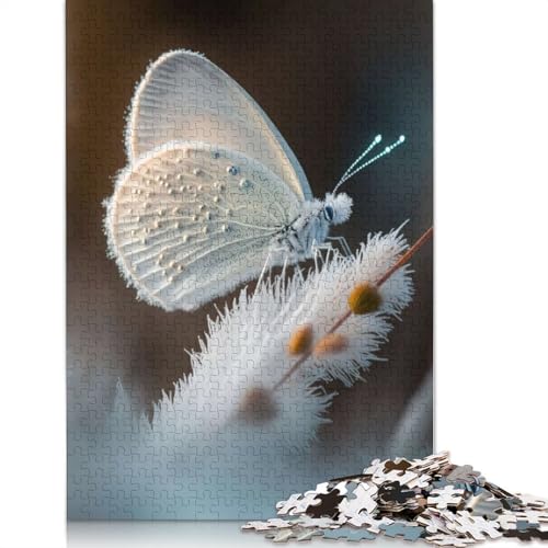Schmetterlingspuzzles für Erwachsene, rechteckiges Papppuzzle, Geschenke für Männer, Jungen oder Mädchen, 1000 Teile (75 x 50 cm) von ECXASD