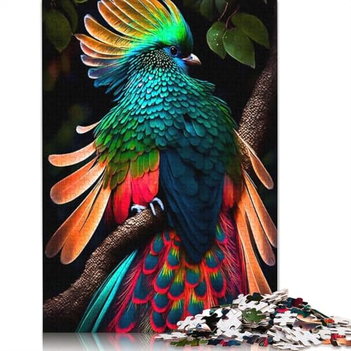 Vogelpuzzle, 520 Teile, für Erwachsene, kreative Spiele, Puzzlespiele für Erwachsene, für Jungen oder Mädchen, 520 Teile (52 x 38 cm) von ECXASD
