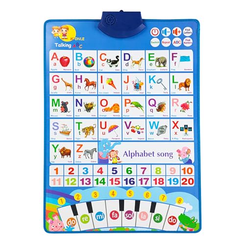 ED-Lumos Bildungsspielzeug Spanisch Englisch Wanddiagramm Klavier Musik Plakat Zahlen 1-20 Kinder Montessori Spielzeug Interaktives Bildungsspielzeug Lerngeschenk für Kleinkinder 2-4 ED-Lumos Bildungsspielzeug Spanisch Englisch Wanddiagramm Klavier Musik Plakat Zahlen 1-20 Kinder Montessori Spielzeug Interaktives Bildungsspielzeug Lerngeschenk für Kleinkinder 2-4 von ED-Lumos