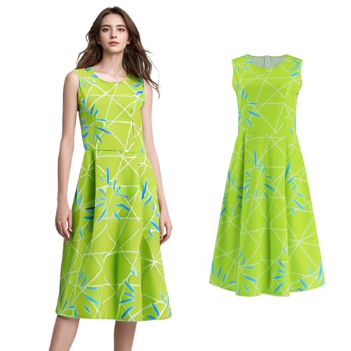 EDAUWAE Joy Kostüm für Damen, innen Ekel-Kostüm, Out-2, Cosplay-Kleid, Halloween, Gelb-Grün, Tanz, Laufen, Activewear, Kleid, Größe L EDAUWAE Joy Kostüm für Damen, innen Ekel-Kostüm, Out-2, Cosplay-Kleid, Halloween, Gelb-Grün, Tanz, Laufen, Activewear, Kleid, Größe L von EDAUWAE