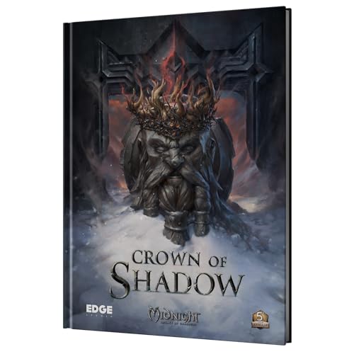 EDGE Studio Midnight Legacy of Darkness: Crown of Shadow SOURCEBOOK - Fantasy Roleplaying Game, Storytelling Strategy Game for Adults, Ages 14+, 2+ Players, 1+ Hour Playtime, Made by von Edge Studio