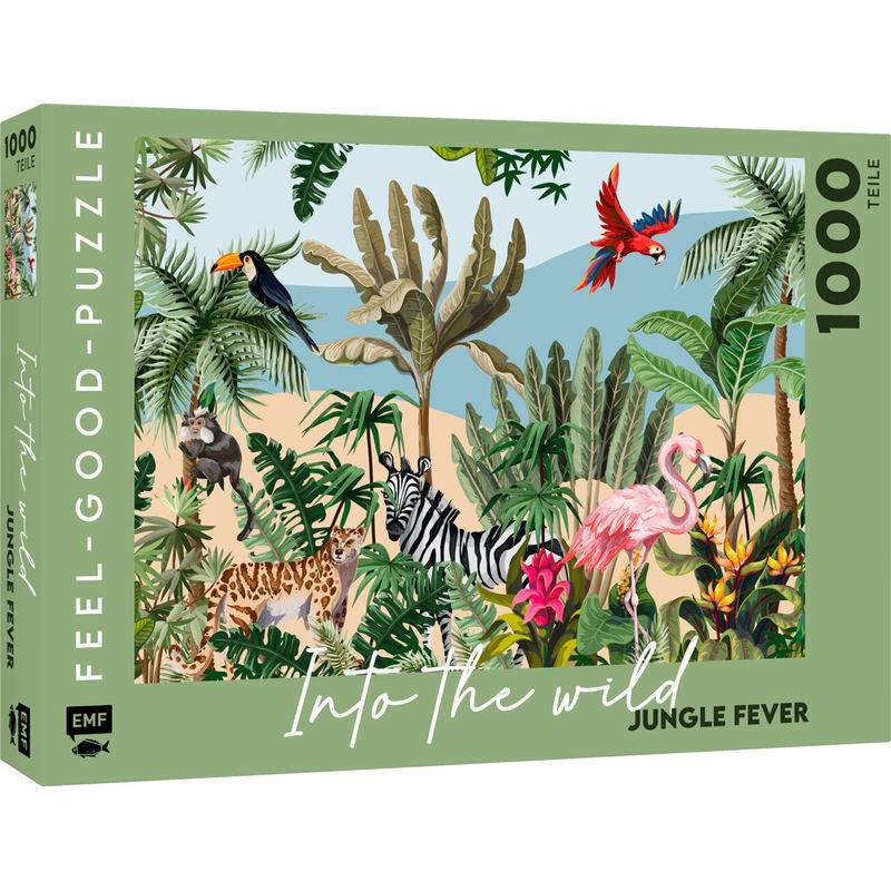 Feel-good-Puzzle 1000 Teile - INTO THE WILD: Jungle fever von EDITION,MICHAEL FISCHER