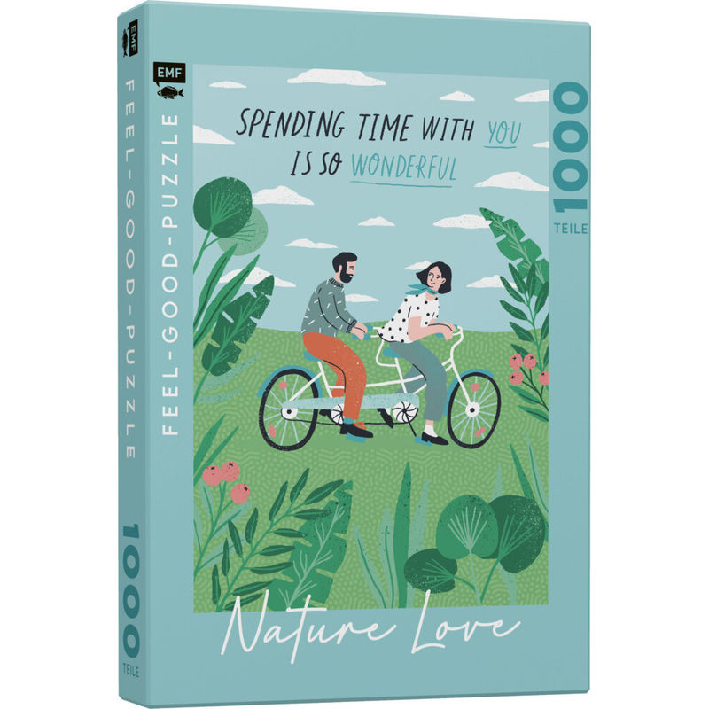 Feel-good-Puzzle 1000 Teile - NATURE LOVE: Spending time with you is so wonderful von EDITION,MICHAEL FISCHER