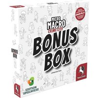 PEGASUS SPIELE 59065G EDITION SPIELWIESE MicroMacro: Crime City - Bonus Box - Erweiterung PEGASUS SPIELE 59065G EDITION SPIELWIESE MicroMacro: Crime City - Bonus Box - Erweiterung von EDITION SPIELWIESE