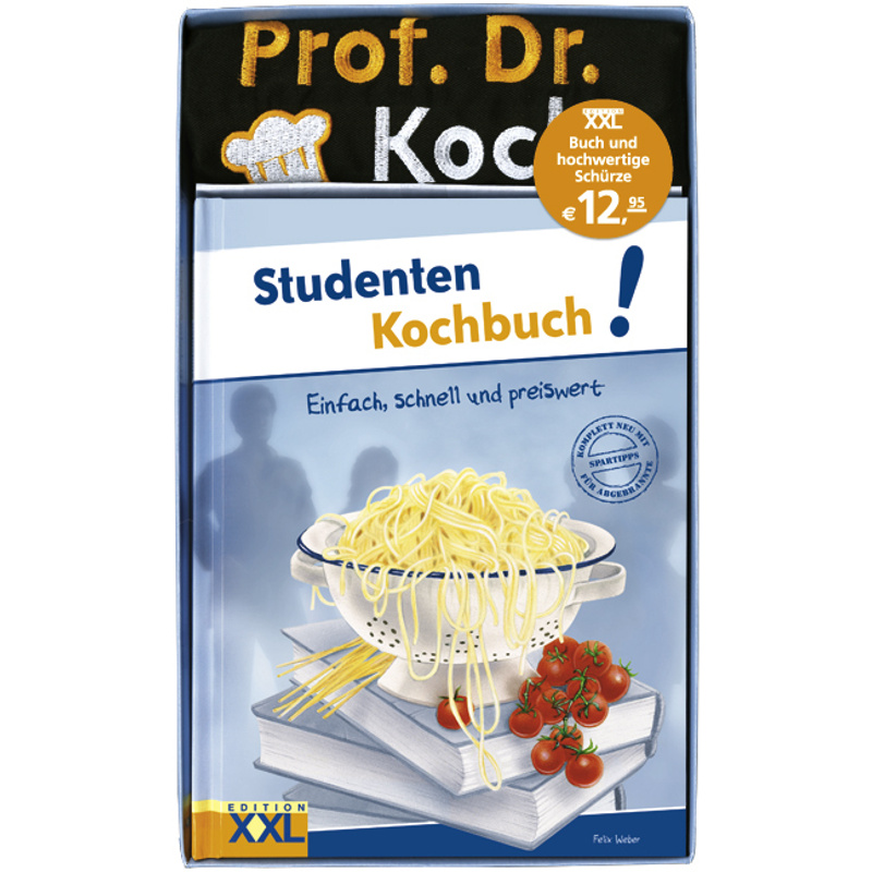 Studenten Kochbuch!, m. Schürze von EDITION XXL