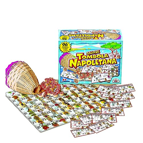 119 La Grande Napoletana 96 Karten Tischspiel Weihnachten Zahlen von EDIZIONE MARCA STELLA