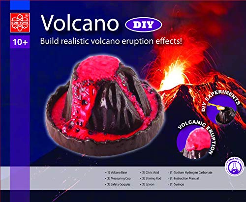 Vulkan mit echter Eruption Experimentierkasten von EDU-TOYS