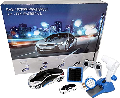 EDU Toys kompatibel mit Original BMW i8 3in1 Energie Experimentierset plus 1:24 RC i8 Concept von EDU-TOYS