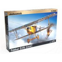 EDUARD PLASTIC KITS 70131 1:72 Fokker D.VII (OAW), Profipack von EDUARD