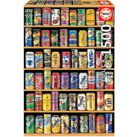 EDUCA 9214446 Getränkedosen 1500 Teile Puzzle ** von EDUCA BORRAS