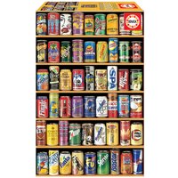 EDUCA 9214835 Getränkedosen 1000 Teile Miniature Puzzle EDUCA 9214835 Getränkedosen 1000 Teile Miniature Puzzle von EDUCA BORRAS