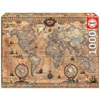 EDUCA 9215159 Antike Weltkarte 1000 Teile Puzzle von EDUCA BORRAS