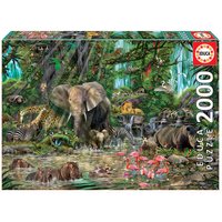 EDUCA 9216013 Dschungel 2000 Teile Puzzle EDUCA 9216013 Dschungel 2000 Teile Puzzle von EDUCA BORRAS