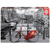 EDUCA 9216018 Fahrrad in Amsterdam 3000 Teile Puzzle EDUCA 9216018 Fahrrad in Amsterdam 3000 Teile Puzzle von EDUCA BORRAS