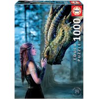EDUCA 9217099 Drachenflüsterin 1000 Teile Puzzle von EDUCA BORRAS