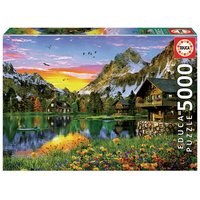 EDUCA 9217678 Alpine Lake 5000 Teile von EDUCA BORRAS