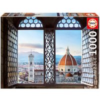 EDUCA 9218460 Sicht auf Florenz 1000 Teile Puzzle von EDUCA BORRAS