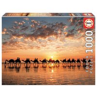 EDUCA 9218492 Sonnenuntergang Kamele 1000 Teile Puzzle EDUCA 9218492 Sonnenuntergang Kamele 1000 Teile Puzzle von EDUCA BORRAS