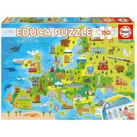 EDUCA 9218607 Europakarte 150 Teile Puzzle EDUCA 9218607 Europakarte 150 Teile Puzzle von EDUCA BORRAS