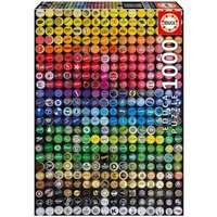 EDUCA 9219026 Flaschendeckel Collage 1000 Teile Puzzle von EDUCA BORRAS