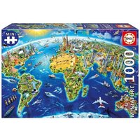 EDUCA 9219036 Wahrzeichen 1000 Teile Miniature Puzzle EDUCA 9219036 Wahrzeichen 1000 Teile Miniature Puzzle von EDUCA BORRAS