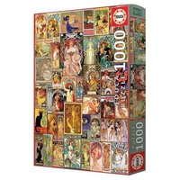 EDUCA 9219258 Erwachsenenpuzzle 1000 Teile Jugendstil-Collage EDUCA 9219258 Erwachsenenpuzzle 1000 Teile Jugendstil-Collage von EDUCA BORRAS