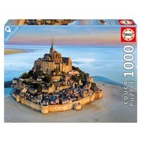 EDUCA 9219262 Puzzle 1000 Teile Mont Saint-Michel von EDUCA BORRAS