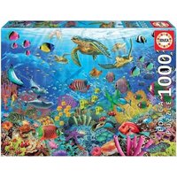 EDUCA 9219266 Puzzle 1000 Teile Unterwasserwelt von EDUCA BORRAS