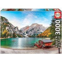 EDUCA 9219281 Puzzle 3000 Teile Wildsee im Herbst von EDUCA BORRAS