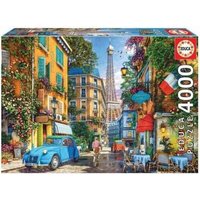 EDUCA 9219284 Puzzle 4000 Teile Paris Altstadt von EDUCA BORRAS