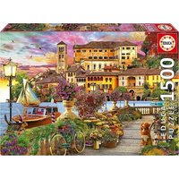 EDUCA 9219562 Puzzle 1500 Teile Promenade in Italien von EDUCA BORRAS