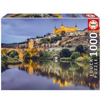 EDUCA 9219615 Puzzle 1000 Teile Castello, Toledo von EDUCA BORRAS