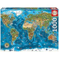 EDUCA 9219022 Puzzle 1000 Teile Weltwunder von EDUCA