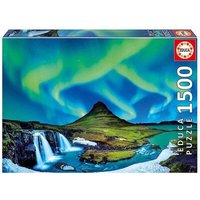 EDUCA 9219041 Puzzle 1500 Teile Polarlichter von EDUCA