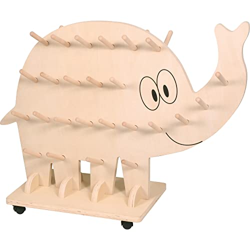 EDUPLAY 110490 Stiefel-Elefant für 25 Paar, 106 x 39,5 x 83 cm, Holz EDUPLAY 110490 Stiefel-Elefant für 25 Paar, 106 x 39,5 x 83 cm, Holz von EDUPLAY