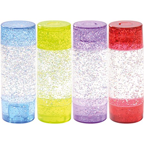 EDUPLAY 120533 Glitterröhre, Ø 5 x 14,7 cm, Kunststoff (Farbe zufällig, 1 Stück) von EDUPLAY