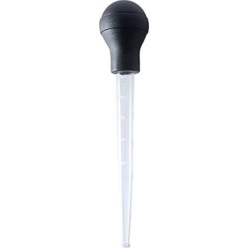 EDUPLAY 120695 Mega-Pipette, 29 x Ø 5,8 cm, schwarz/klar von EDUPLAY