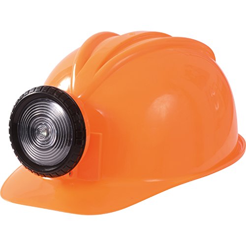 EDUPLAY 150107 Bauhelm mit Lampe für Kinder, Kunststoff, orange EDUPLAY 150107 Bauhelm mit Lampe für Kinder, Kunststoff, orange von EDUPLAY