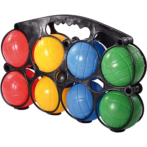 EDUPLAY 170377 Boccia im Kunststoff-Träger, mehrfarbig, 9-teilig (1 Set) von EDUPLAY