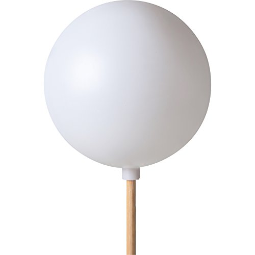 EDUPLAY 200113 Kunststoff-Kugel, 60 mm, weiß (1 Stück) von EDUPLAY