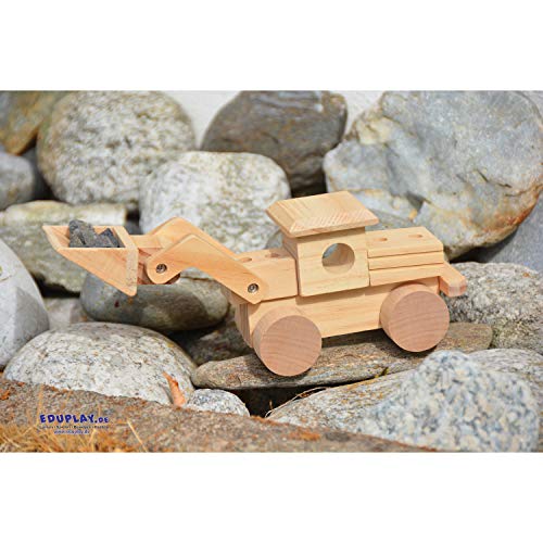 EDUPLAY 210272 Bausatz Radlader, 23 x 22 x 8,5 cm, Holz, Natur EDUPLAY 210272 Bausatz Radlader, 23 x 22 x 8,5 cm, Holz, Natur von EDUPLAY