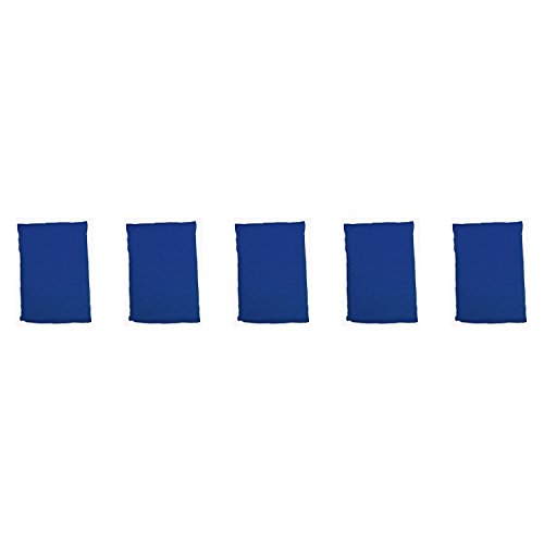 EDUPLAY Bohnensäckchen, Farbe:blau, Größe:20x15cm (5 Stück) von EDUPLAY