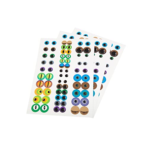 EDUPLAY Bunte Augensticker 204er Set von EDUPLAY