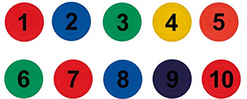 Eduplay Bodenzahlen, bunt 10er Set Eduplay Bodenzahlen, bunt 10er Set von EDUPLAY