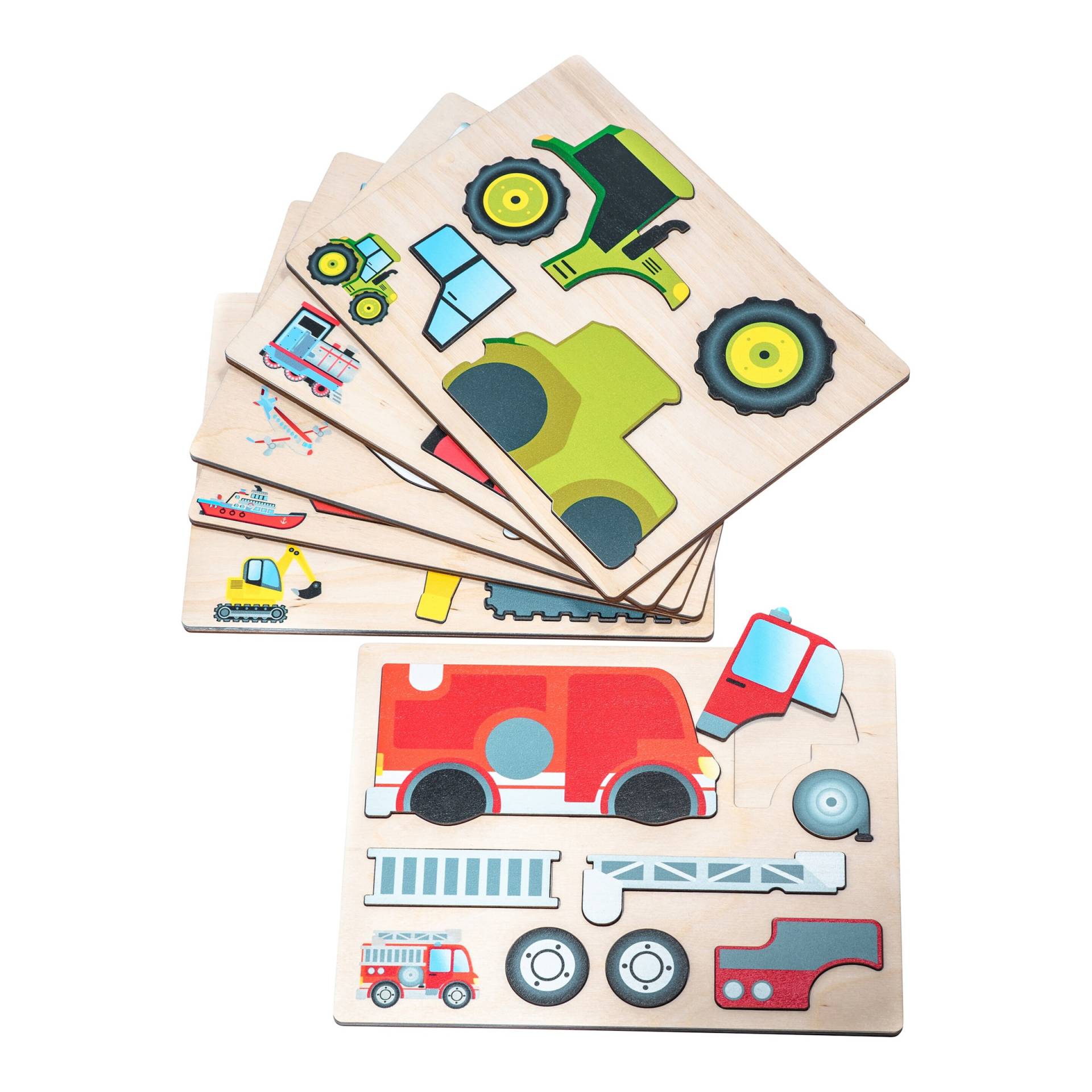 Eduplay Magnetpuzzle Transport 6er Set Eduplay Magnetpuzzle Transport 6er Set von EDUPLAY