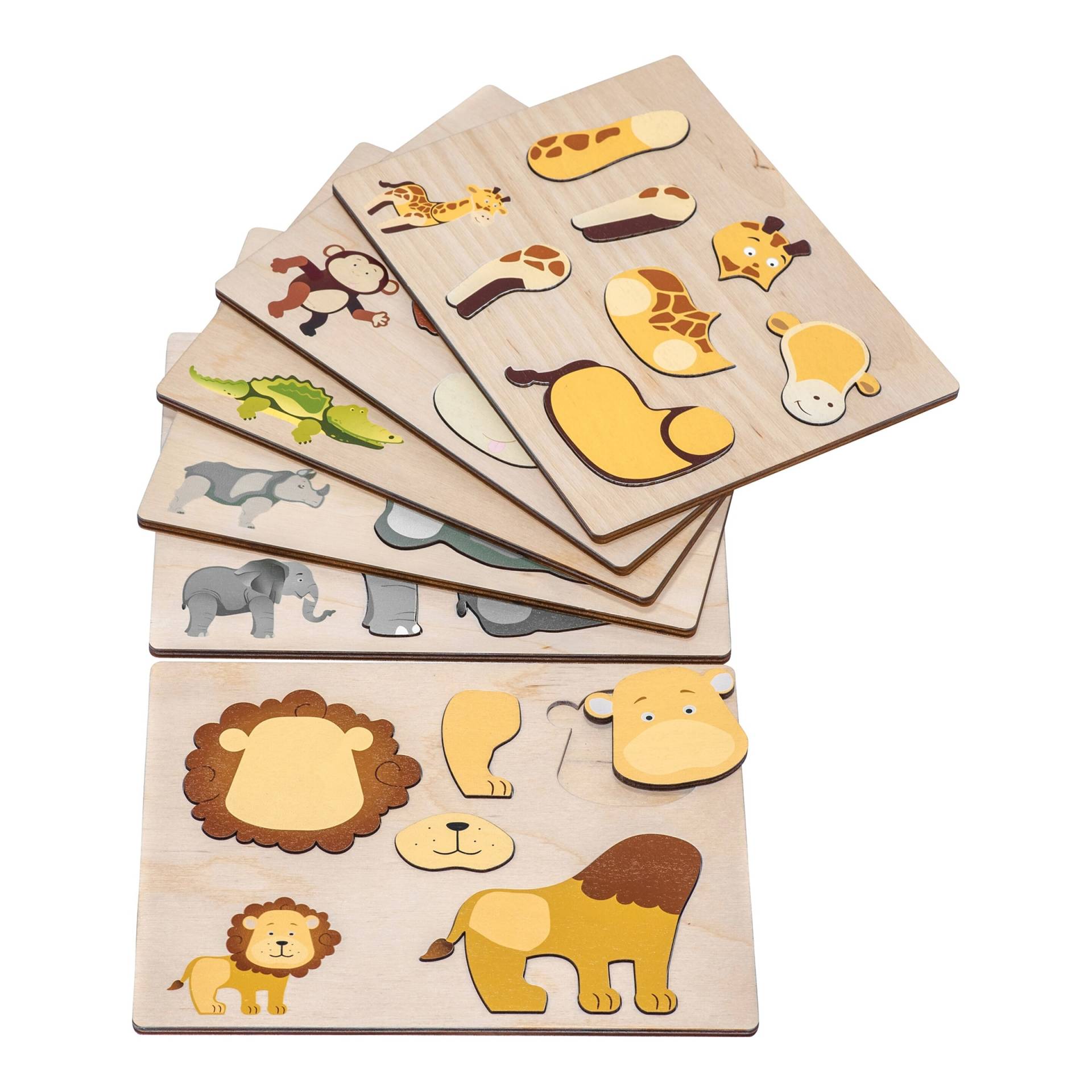 Eduplay Magnetpuzzle Wildtiere 6er Set Eduplay Magnetpuzzle Wildtiere 6er Set von EDUPLAY