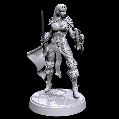 EENNDI 1/24 Ancient Female Samurai Warrior Resin Model Kit Unbemalt und unmontiert Soldier Resin Model Kit //n8L7A4 von EENNDI
