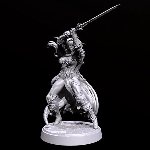 EENNDI 1/24 Ancient Female Samurai Warrior Resin Model Kit Unbemalt und unmontiert Soldier Resin Model Kit //n8L7A5 von EENNDI