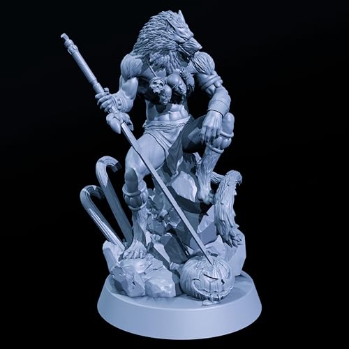 EENNDI 80mm Ancient Hell Samurai Warrior Resin Model Kit Unbemalt und unmontiert Soldat Resin Model Kit //n6L5A9 von EENNDI